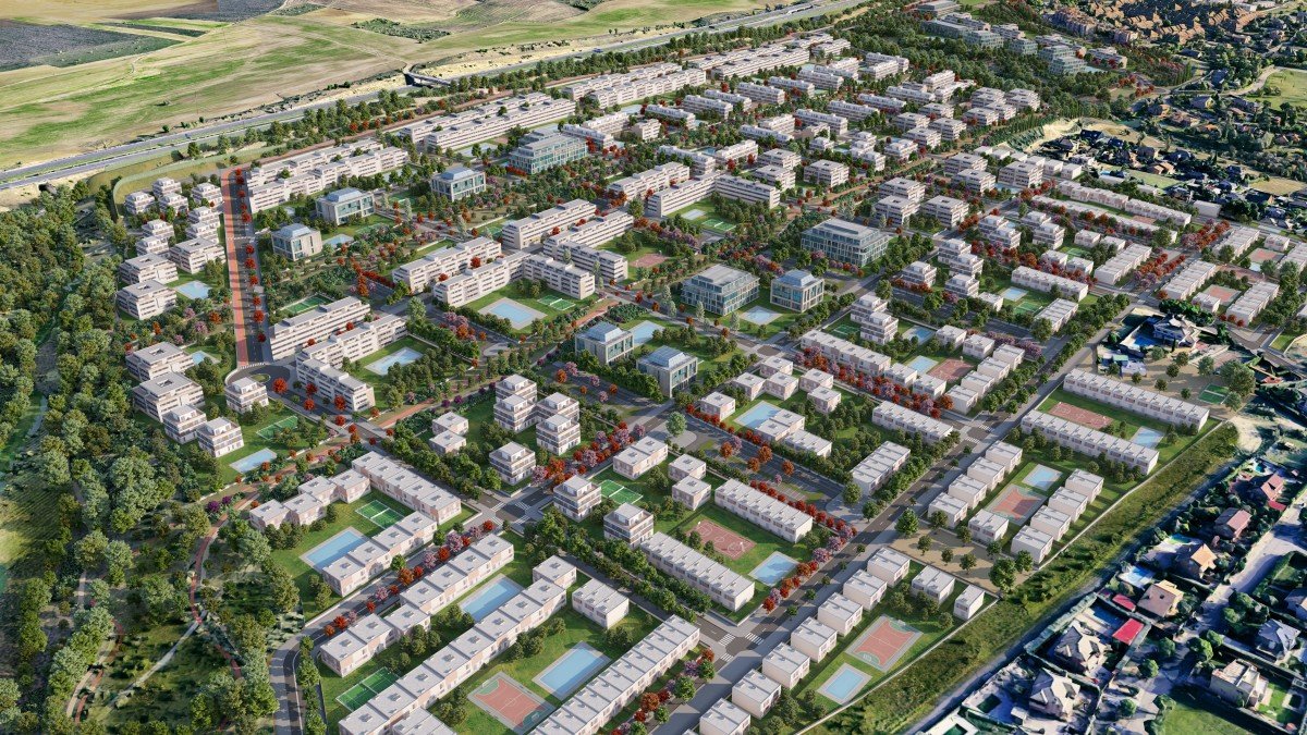 Brunete levantará 17.500 viviendas con una urbanización de lujo como La Finca de Pozuelo
